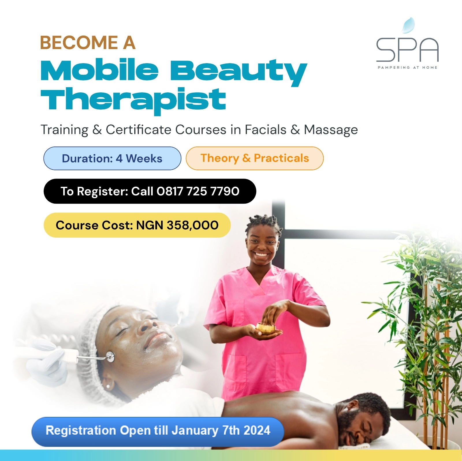 start a career in mobile beauty therapist
